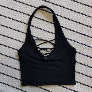 XS Cropped EXPRESS halter